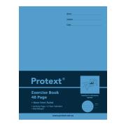 Protext Exercise Book Polypropylene 225 x 175mm 8mm Ruled 48 Pages