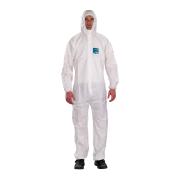 Alphatec 1800 STANDARD Anti-static Coverall With Hood White 2XL