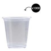 Tailored Packaging Plastic Cold Cup 225ml Clear Carton 1000