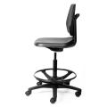 Thumbnail image of Chair Solutions LAB400 Drafter In Black Poly Shell