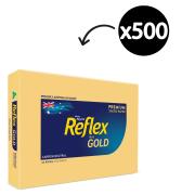 Reflex Coloured Copy Paper A4 80gsm Gold Ream 500