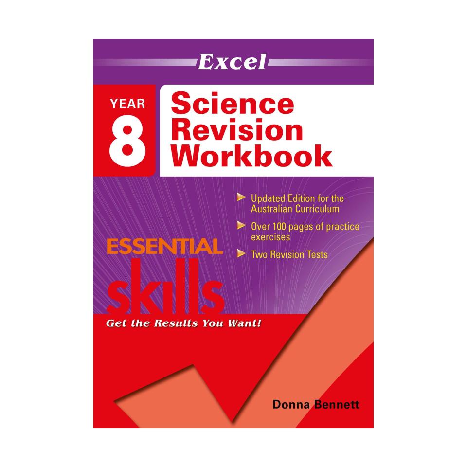 Excel Essential Skills Science Revision Workbook Year 8 Donna Bennett 1st Edition