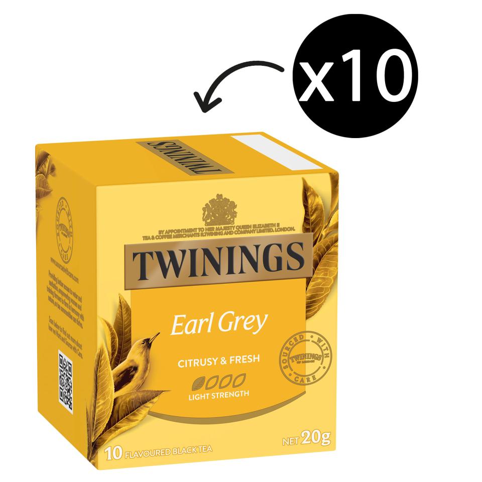 Twinings Earl Grey Tea Bags Pack 10