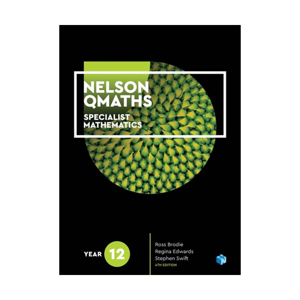 Nelson QMaths 12 Specialist Mathematics Print + Digital4