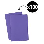 Avery Manilla Folder Foolscap 355 x 241 mm Purple 100 Folders