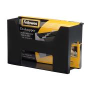 Fellowes Accents Desktopper With Files And Tabs Black