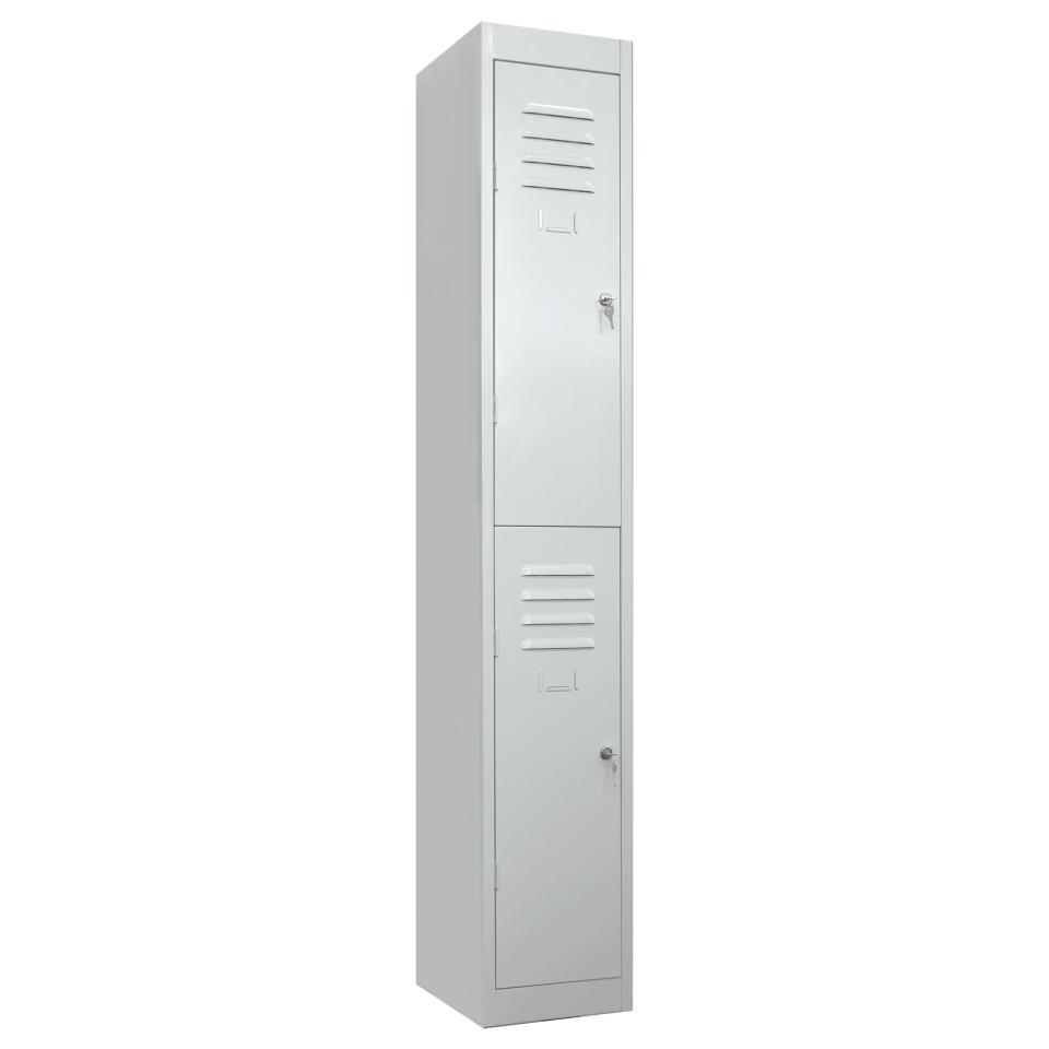 Steelco Locker Steel 1 Tier With Silver Grey | Winc