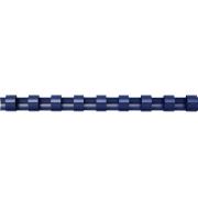 Fellowes 6mm Plastic Binding Coils 21 Ring Blue Pack 100