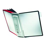 Durable Sherpa Display Panel System 10 Panels A4 Black & Red