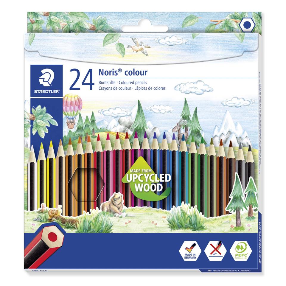 Staedtler Noris Colour Coloured Pencil Pack 24 Image