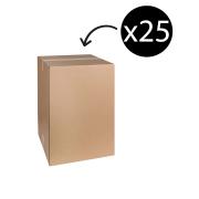 Marbig Professional Shipping Carton 430mm X 405mm X 600mm Brown Bundle 25