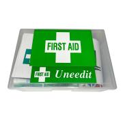 Uneedit Supplies Low Risk/General Purpose First Aid Kit in Hard Plastic Case