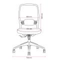 Thumbnail image of Buro NX Mesh Chair Grey with Black Frame with 2D Arms
