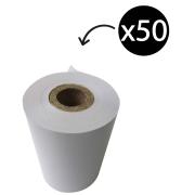 Thermal Paper Roll BPA Free 57x40x12mm Core FSC White Carton 50