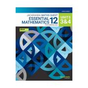 Jacaranda Maths Quest 12 Essential Mathematics Qld Unit 3&4 & Ebookplus