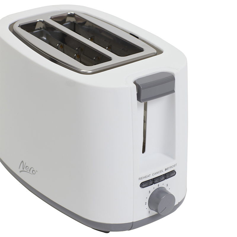 Nero 2 Slice Toaster White Winc