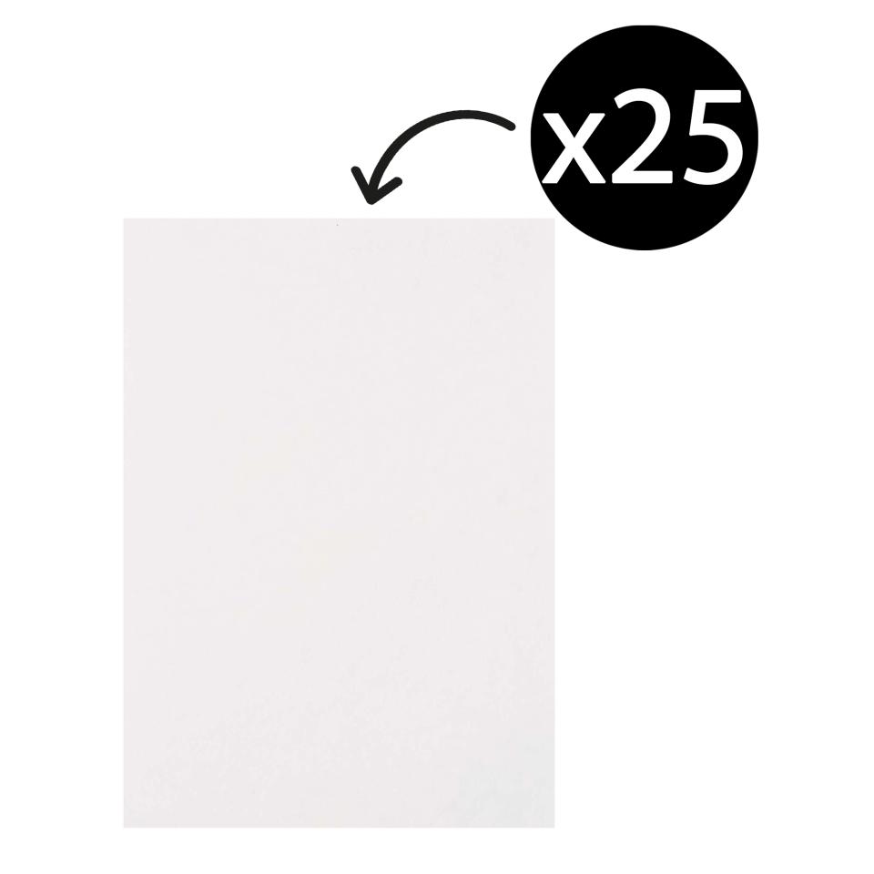 Winc Specialty Paper Parchment Board A4 175gsm White Pack 25