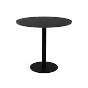 Rapid Line Estilo 900mm Dia Disc Base Round Table Black/Black