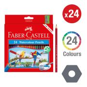 Faber-castell Watercolour Pencils Assorted - Pack of 24