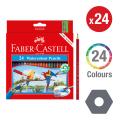 Thumbnail image of Faber-castell Watercolour Pencils Assorted - Pack of 24