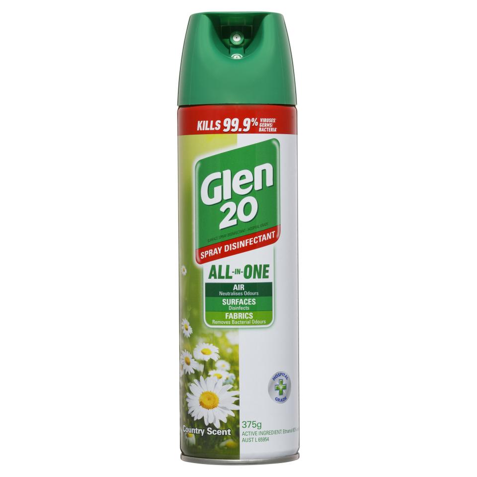 Glen 20 Disinfectant Spray Country Scent 375G