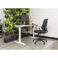 Thumbnail image of Buro Altri Height Adjustable Single Desk 1800(W)x750(D)x630-1280(H)mm Square Leg in White