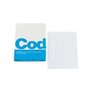Codafile 270004 Codaprint/TrackNPrint A4 laser/inkjet Labels 4 per sheet White Blank Pack 100 Sheets