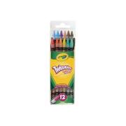 Crayola Twistable Coloured Pencils Pkt 12