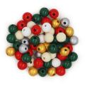 Thumbnail image of Arbee Beads Wood Christmas Mix Multicolour 16mm