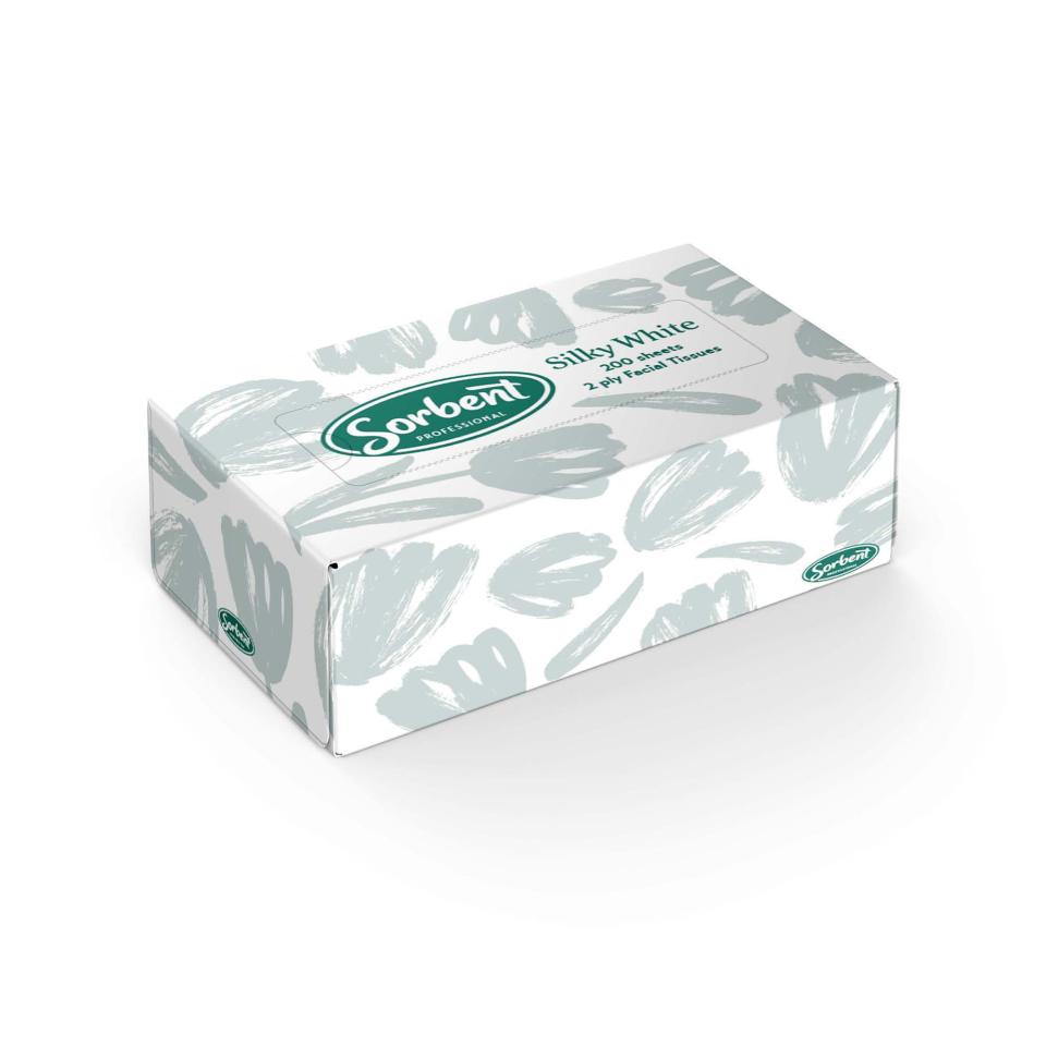 Sorbent Professional Facial Tissue Box 200 | Winc