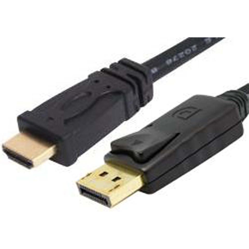 Comsol DisplayPort Male to HDMI Male Cable 1M Image