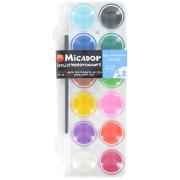 Micador Colourfun Watercolour Palette Pack Of 12