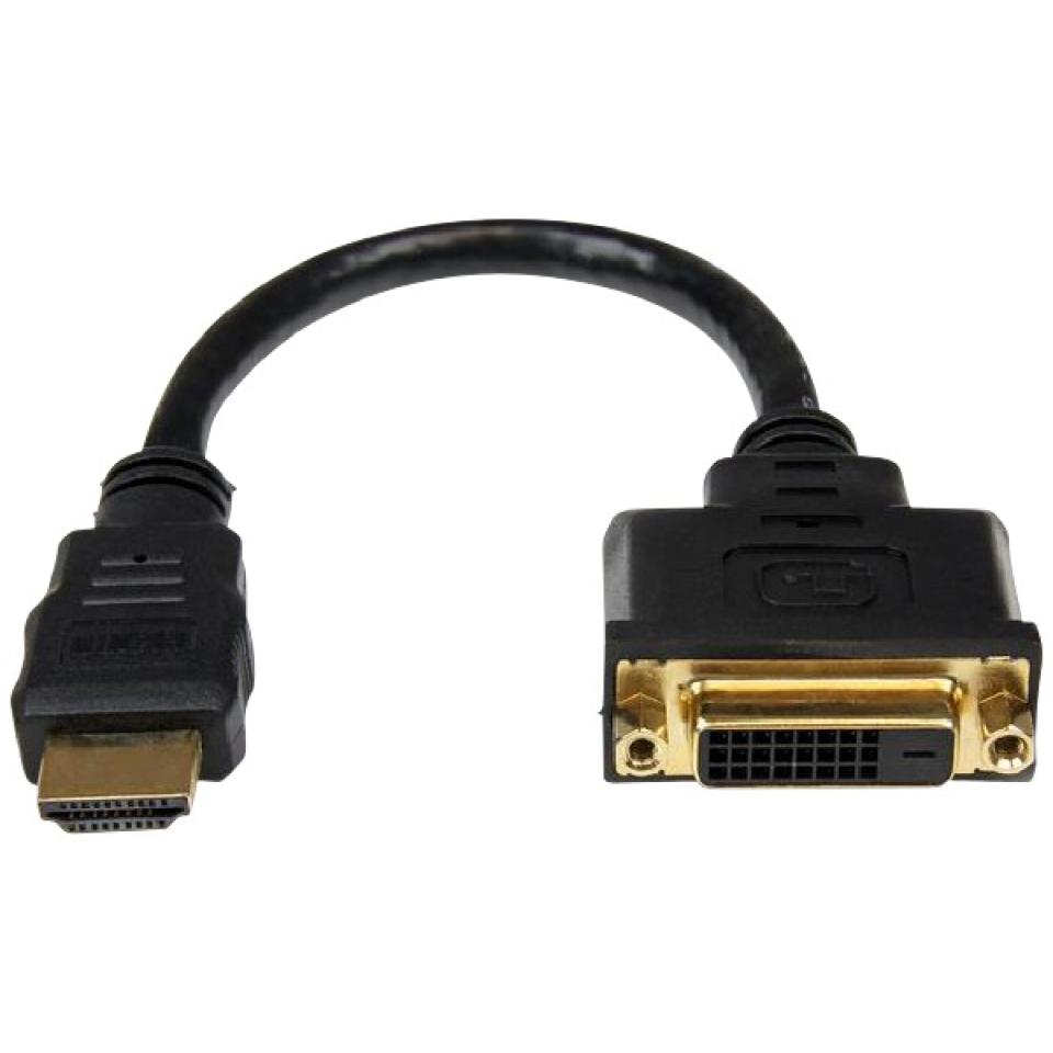 8in Hdmi To Dvi-d Video Cable Adapter