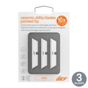 Diplomat Slice 10528 Utility/Scraper Replacement Blades Pointed 3 Pack