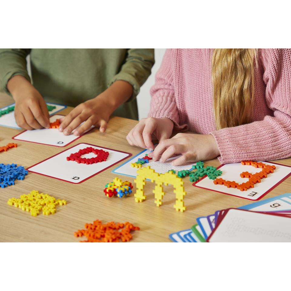 Build Abc Plus-plus Learn To Build ABC & 123 Set 600 Pieces | Winc