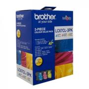 Brother LC67CL-3PK 3 Colour Ink Cartridges - 3-Pack