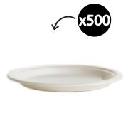 Bioway Sugar Cane 9 Inch Round Plate Carton 500