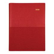Collins Debden 2026 Vanessa Diary A5 Day To Page Red