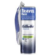 Gillette Sensitive Skin Soothing Shave Gel 70g and Disposable razor