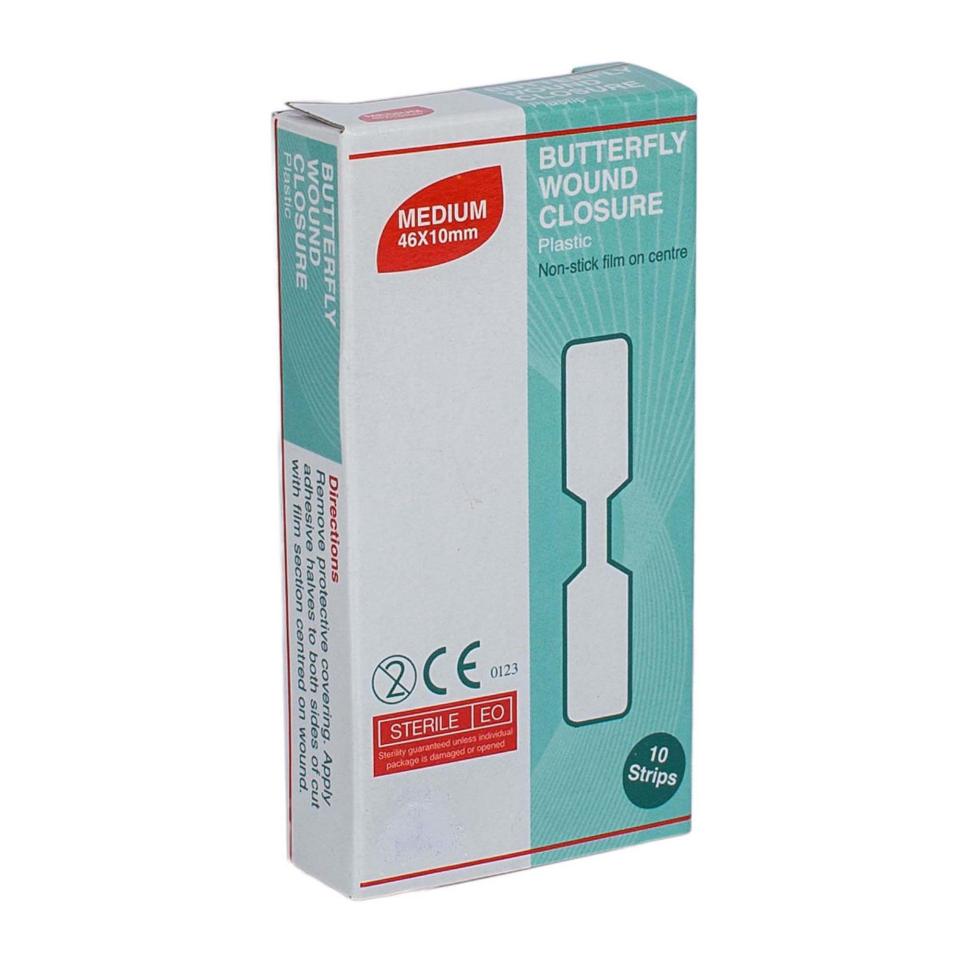 Uneedit Bf10 Sutures Butterfly Strip Pack 10
