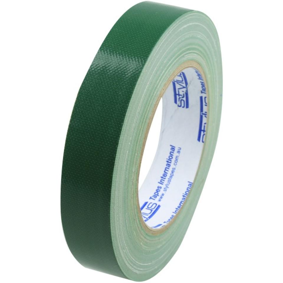 Stylus Cloth Tape 24mm X 25m Green