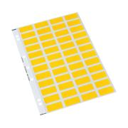 Codafile 161902 Solid Yellow Label 19mm Pack 240 labels