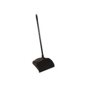Rubbermaid Commercial Executive Series Lobby Pro Dust Pan with Long Handle Black