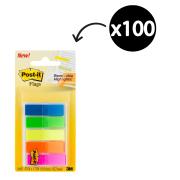Post-It Translucent Flags 11.9 x 43.2mm Assorted Pack 5
