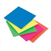 Teter Mek Kinder Craft Paper Squares 127x127mm Matt Fluoro Assorted Pack 100