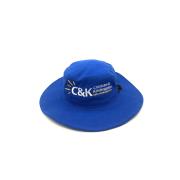 C&k Kids Blue Bucket Hat With Toggle Size 54cm Each