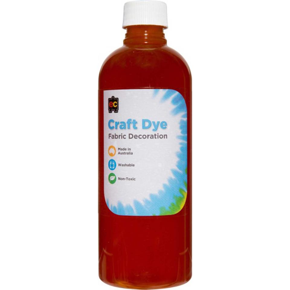 Ec Craft Dye 500ml Yellow Image