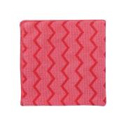 Rubbermaid Commercial HYGEN 40 x 40 cm Microfibre General Purpose Cloth Red 12 Pack