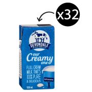 Devondale Long Life Full Cream Milk 150ml Carton of 32