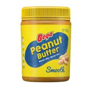 Bega Smooth Peanut Butter Spread Jar 470g